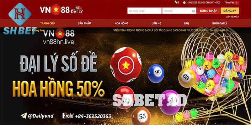 Trở thành Đại lý VN88 để kiếm tiền khủng 1 Đại lý VN88