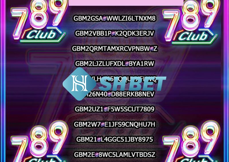 Giftcode 789Club - Phát code miễn phí với giá trị cao ngất 1 Gifcode 789Club - Phát code miễn phí với giá trị cao ngất