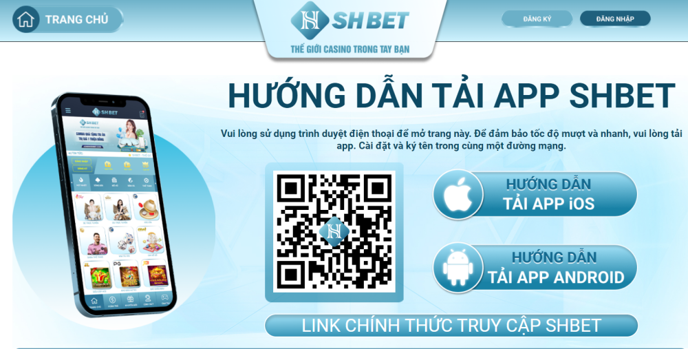 Tải app SHBET - Trải nghiệm cá cược trực tuyến đỉnh cao 18 Tải app SHBET - Trải nghiệm cá cược trực tuyến đỉnh cao